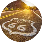 La Route 66 a travers les Etats-Unis